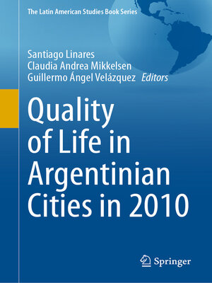 cover image of Quality of Life in Argentinian Cities in 2010